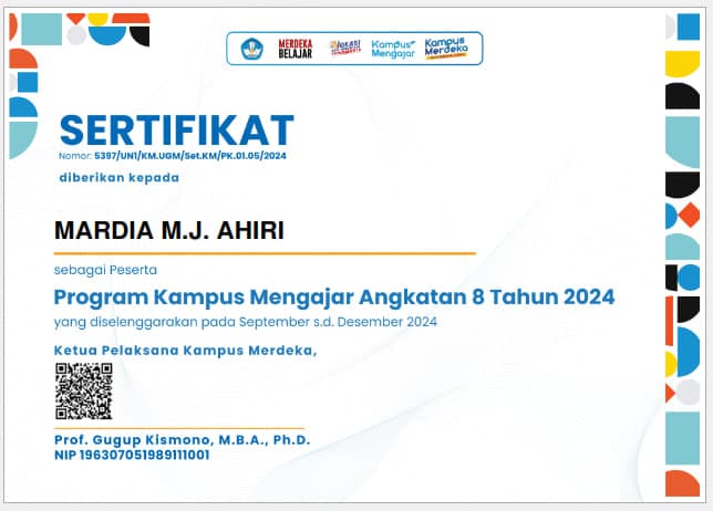 PROGRAM KAMPUS MENGAJAR ANGKATAN 8 TAHUN 2024
