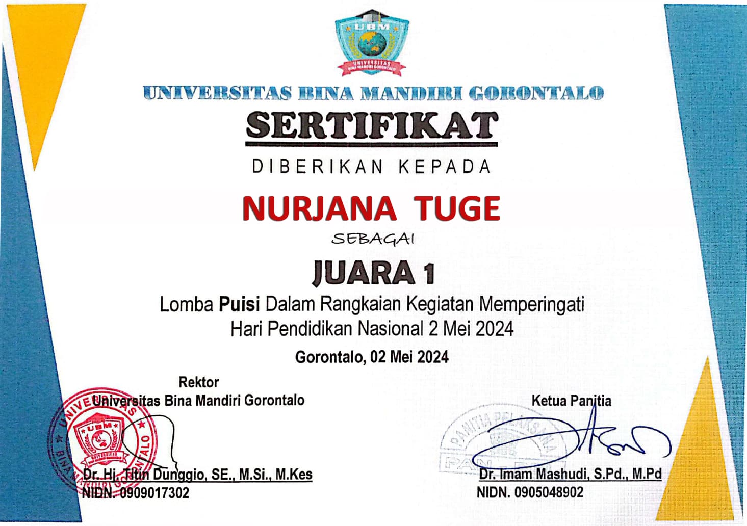 LOMBA PUISI MEMPERINGATI HARI PENDIDIKAN NASIONAL