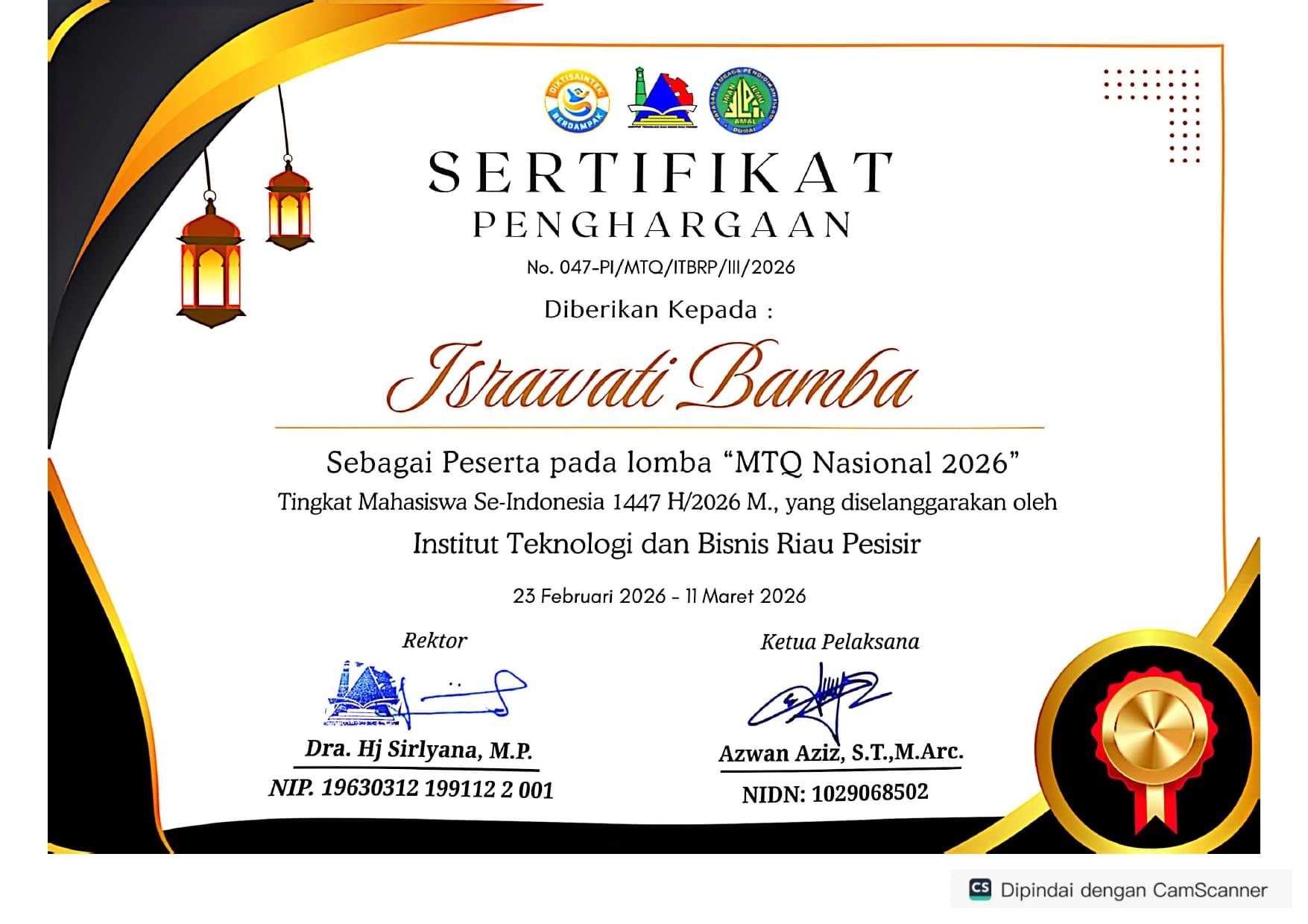 MTQ NASIONAL 2026