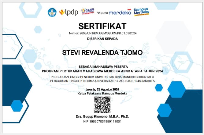 Program Pertukaran Mahasiswa Merdeka Angk 4 Tahun 2024