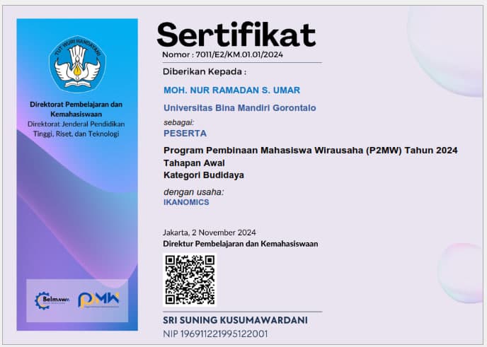 PROGRAM PEMBINAAN MAHASISWA WIRAUSAHA 2024