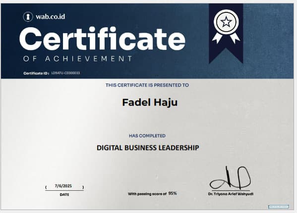 Short Course Digital Business Leadership