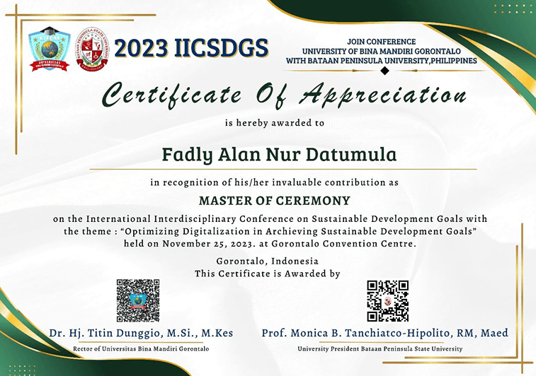 Konferensi Internasional IICSDGs