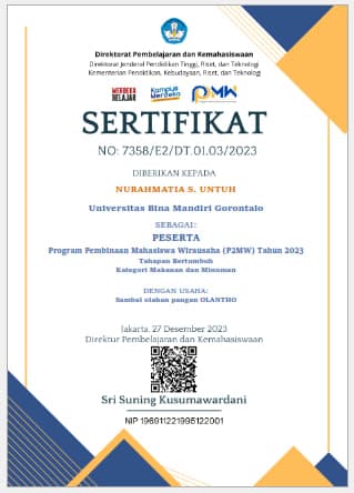 PROGRAM PEMBINAAN MAHASISWA WIRAUSAHA (P2MW) TAHUN 2023
