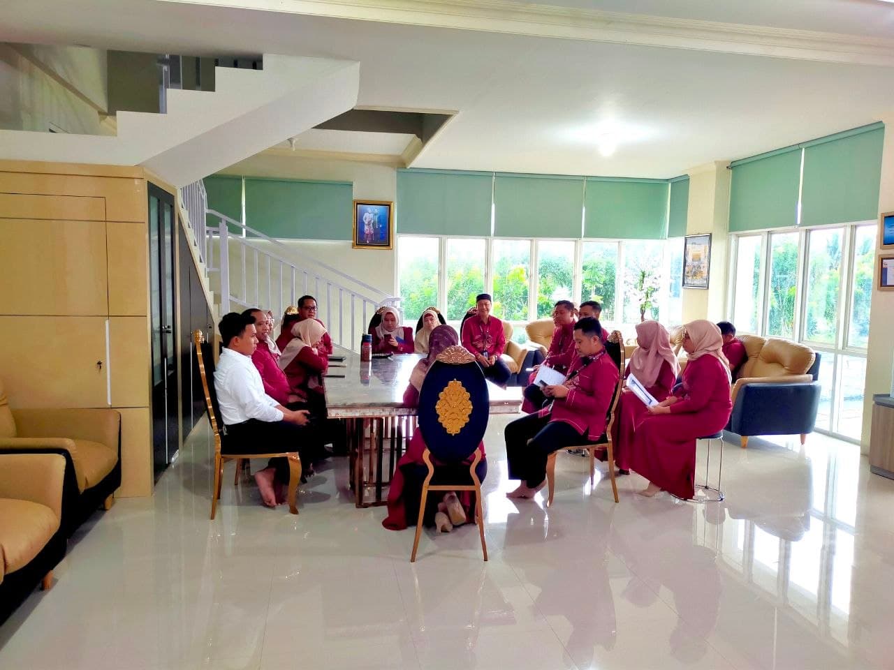 Rapat Koordinasi Pimpinan terkait pembahasan Rekognisi  Mata Kuliah untuk program Kuliah Kerja Mandiri (KKM)  Internasional UBMG tahun 2026, 30 Maret 2026