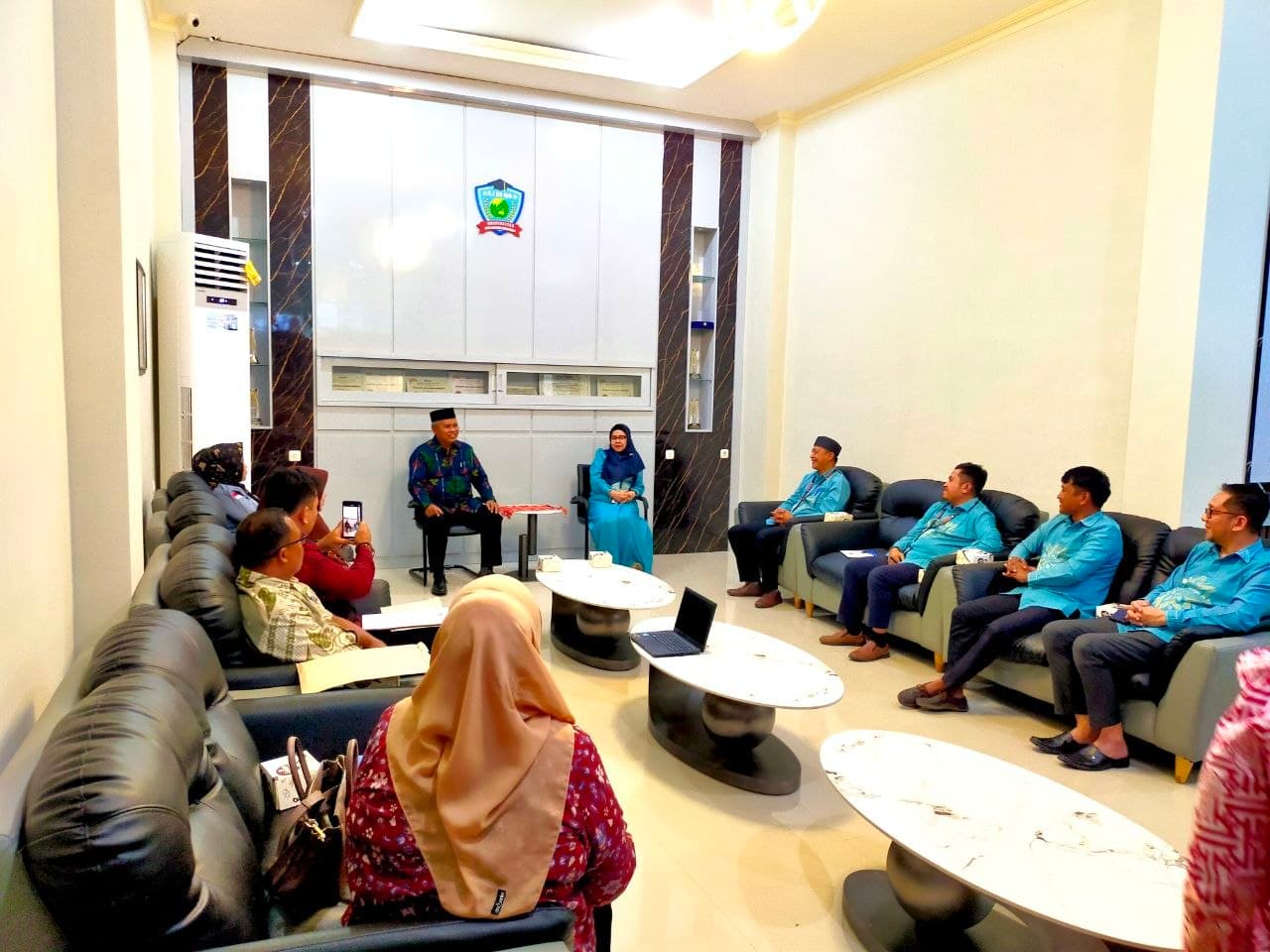 Silaturahmi dan Penandatanganan PKS antara Kampus Universitas Bina Mandiri Gorontalo (UBMG) dengan Pemerintah Daerah Provinsi Sulawesi Tengah (Sulteng), 31 mARET 2025