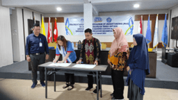 Penandatanganan MoU Universitas Bina Mandiri Gorontalo & Universitas Pembangunan Indonesia dan MoA FEB (2023)