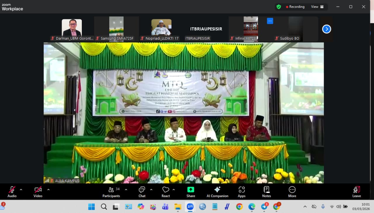 MTQ NASIONAL TINGKAT MAHASISWA